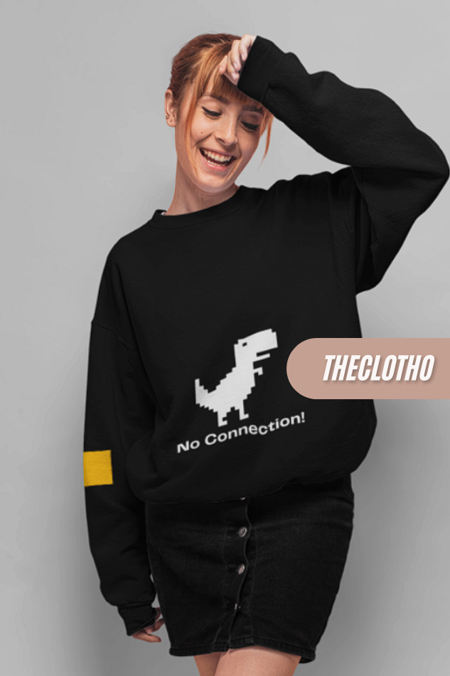 No Connection Sweatshirt - Embrace the Offline Vibes