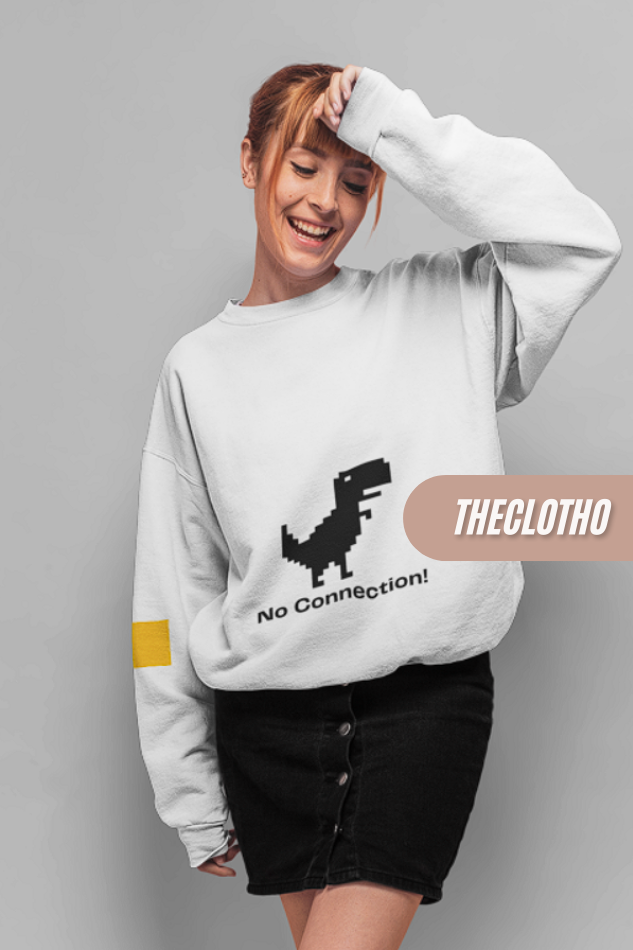 No Connection Sweatshirt - Embrace the Offline Vibes