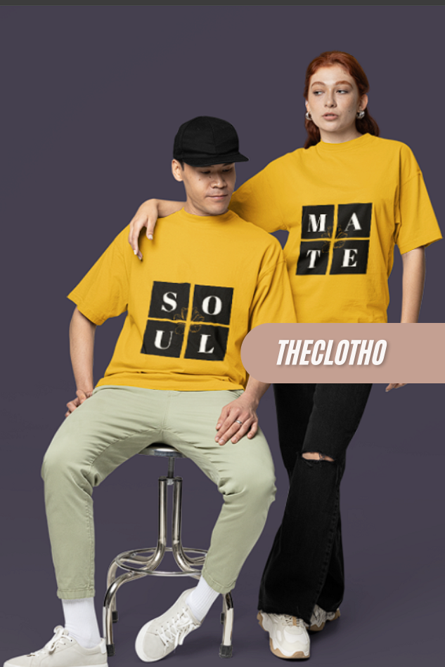 Soulmate Couple T-Shirt - Perfect Pair Matching Set