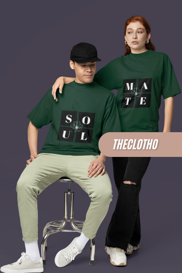 Soulmate Couple T-Shirt - Perfect Pair Matching Set