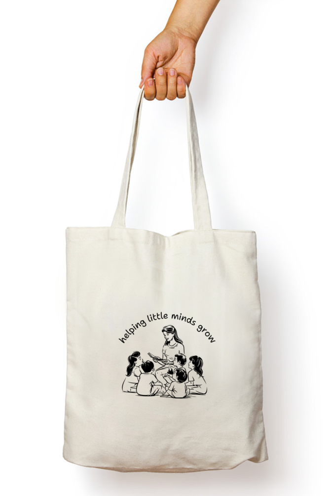 Zipper tote bag