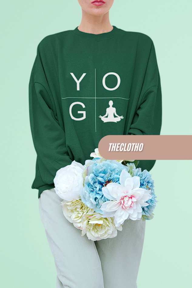 Yoga Sweatshirt - Find Your Zen