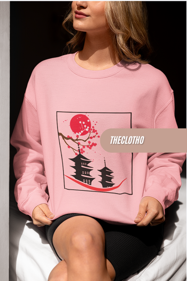 Blossom Sweatshirt - Bloom with Elegance