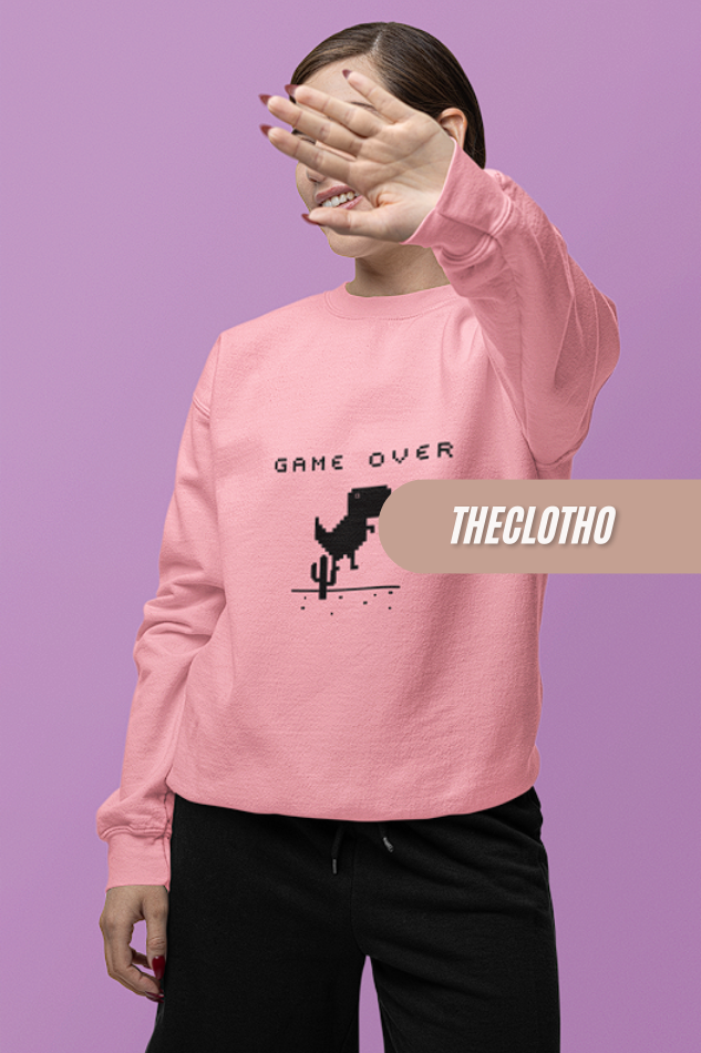 Game Over Sweatshirt - Embrace the Gamer Spirit