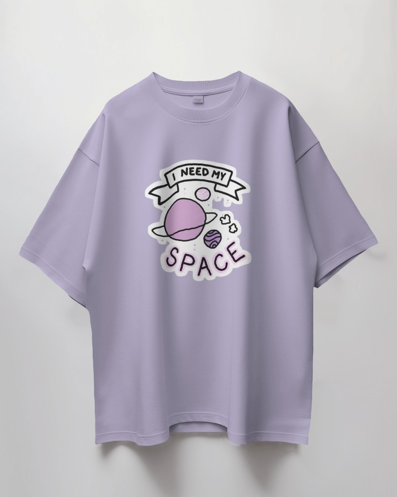 Need Some Space Oversized T-Shirt