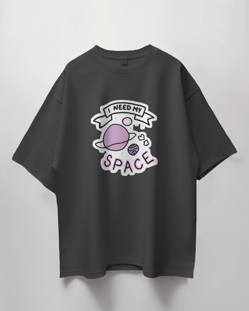 Need Some Space Oversized T-Shirt