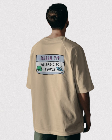 Out of the world Oversized tees